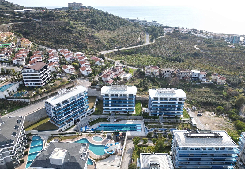 Стильный дуплекс 2+1 с мебелью в районе Каргыджак