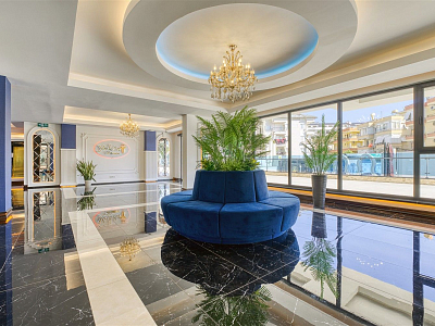 Современная квартира 3+1 с мебелью в центре Алании