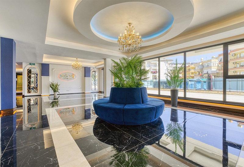 Современная квартира 3+1 с мебелью в центре Алании