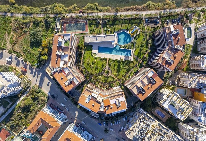 Меблированная квартира 2+1 с потрясающим видом на горы и реку