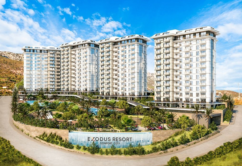 Апартаменты 2+1 в масштабном ЖК на завершающей стадии строительства