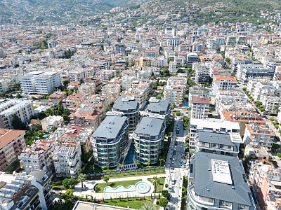 Просторный дуплекс 2+1 в центре Аланьи