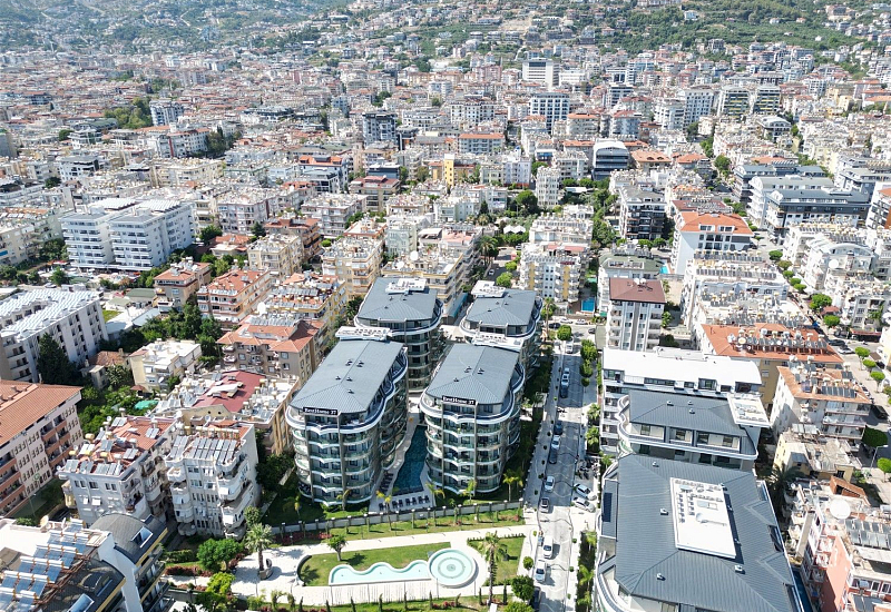 Просторный дуплекс 2+1 в центре Аланьи