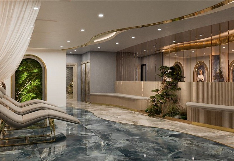 Апартаменты 1+1 в комплексе на завершающей стадии строительства в районе Оба