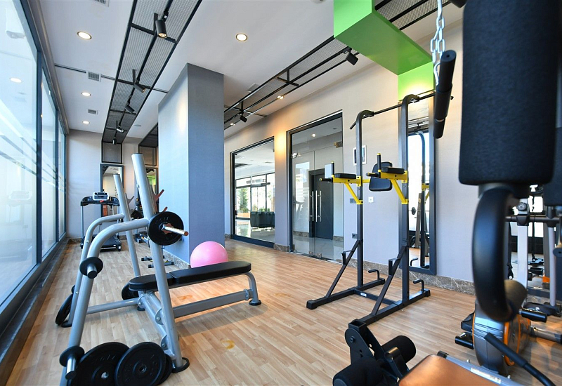 Меблированные апартаменты с планировкой 1+1 в районе Махмутлар