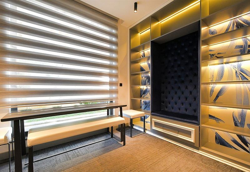 Апартаменты 1+1 с мебелью на первой береговой линии в районе Тосмур