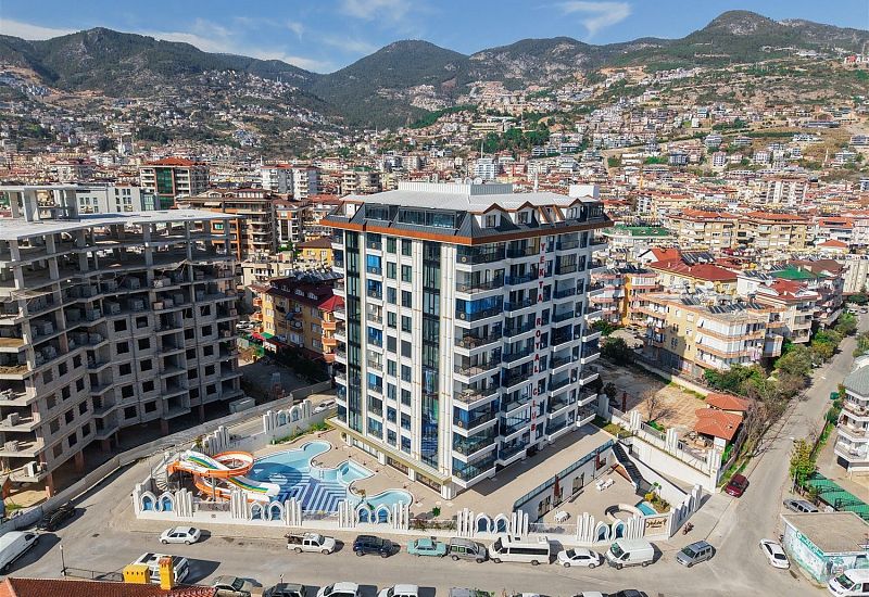 Современная квартира 3+1 с мебелью в центре Алании