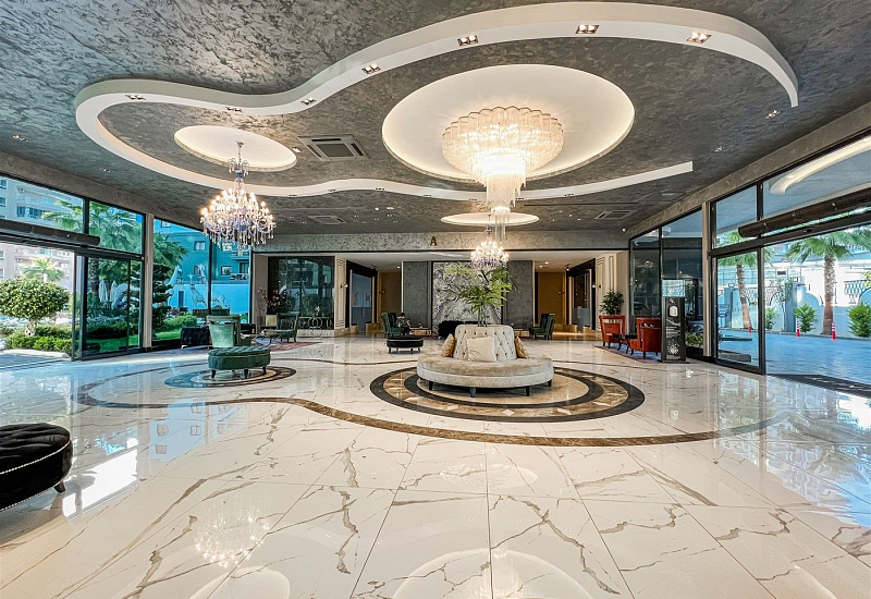 Апартаменты 1+1 в аренду в комплексе с полной инфраструктурой в Махмутларе