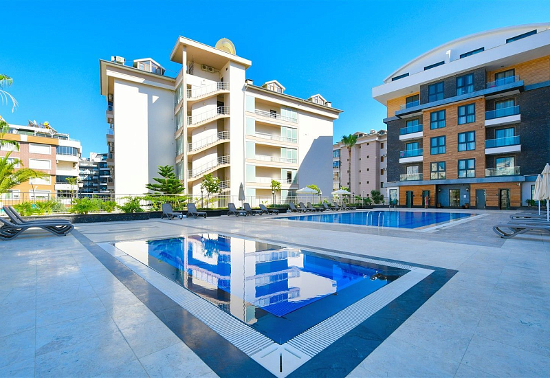 Квартира 1+1 в аренду на первой береговой линии в районе Оба