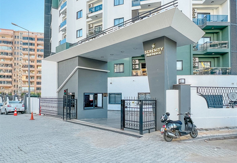 Апартаменты 1+1 в аренду в комплексе с полной инфраструктурой в Махмутларе