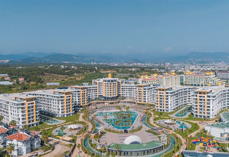 Готовые апартаменты 1+1 с развитой инфраструктурой в районе Тюрклер