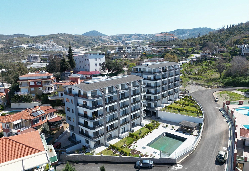 Готовые дуплексы 2+1 3+1 и 4+1 с просторной площадью в районе Каргыджак