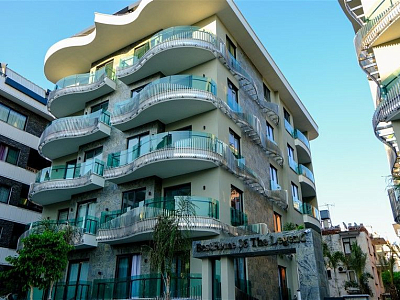 Готовый дуплекс 2+1 с видом на горы в центре Аланьи