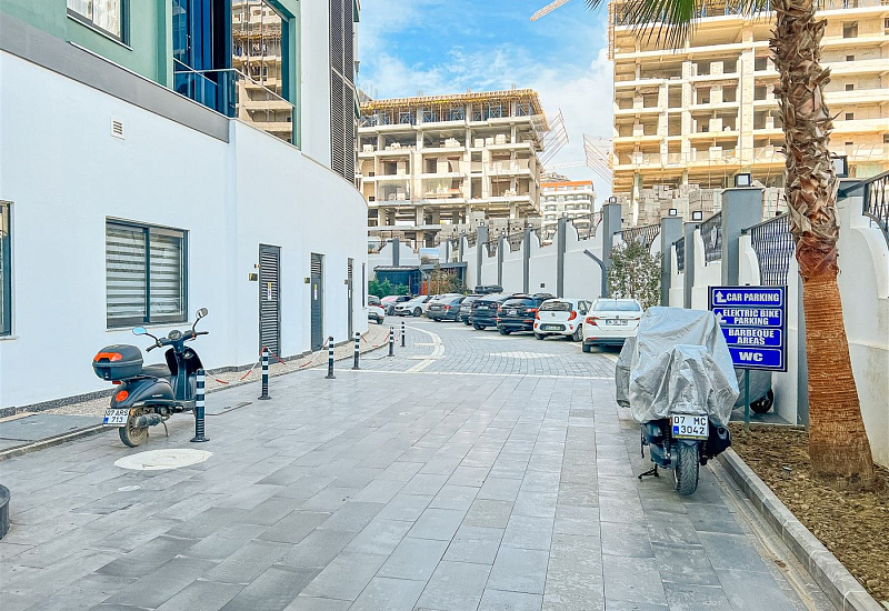 Апартаменты 1+1 в аренду в комплексе с полной инфраструктурой в Махмутларе