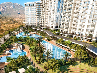 Апартаменты 2+1 в масштабном ЖК на завершающей стадии строительства