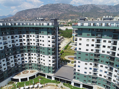 Апартаменты 1+1 в аренду в комплексе с полной инфраструктурой в Махмутларе