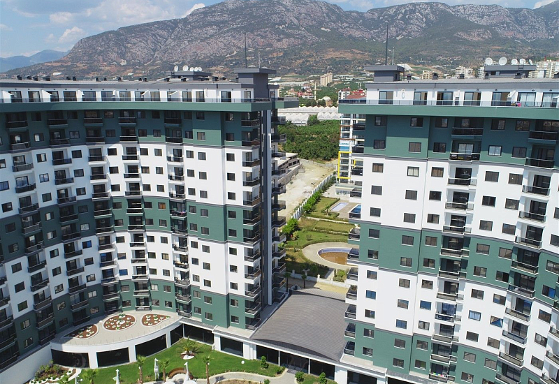 Апартаменты 1+1 в аренду в комплексе с полной инфраструктурой в Махмутларе