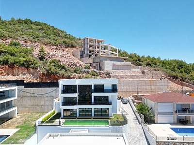 Проект роскошных частных вилл с великолепным видом в районе Бекташ