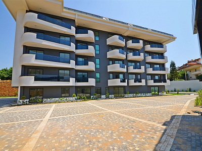 Квартира 1+1 в готовом жилом комплексе в районе Оба