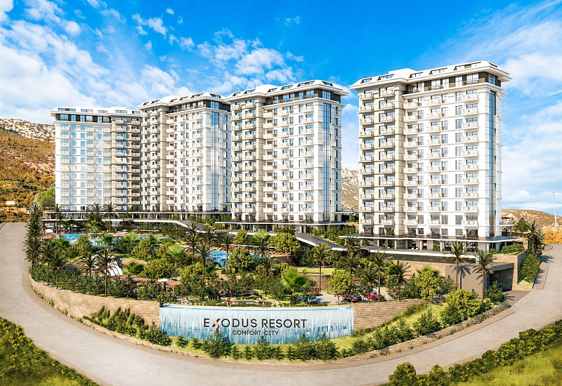 Пентхаус 2+1 на завершающей стадии строительства в ЖК с инфраструктурой