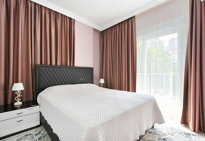 Меблированная квартира 2+1 с отдельной кухней в районе Оба