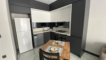 Стильная квартира 1+1 в районе Махмутлар